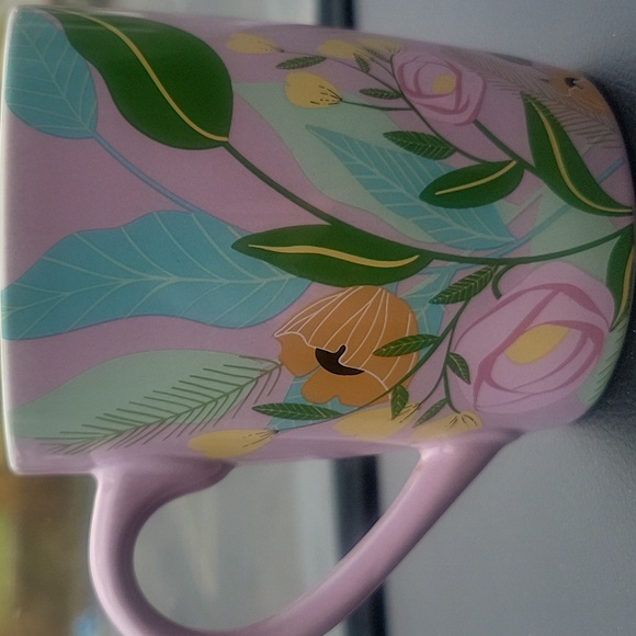 Starbucks 2020 10oz lilac floral mug - Picture 2 of 6